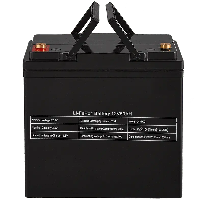 12V50AH_Lead-Acid Repalcement Lithium Battery