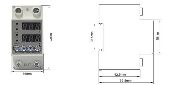 Product dimensions