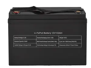 12V150Ah_Lead-Acid Repalcement Lithium Battery
